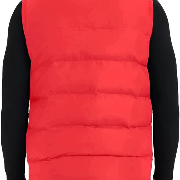 Men's Versatile Puffer Vest - Water-Resistant and Comfortable for All Sizes - Picture 2 of 5